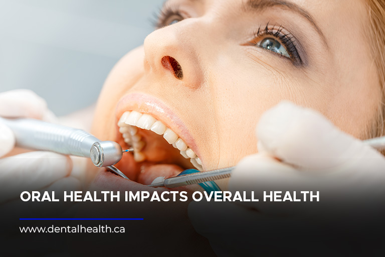 Oral health impacts overall health