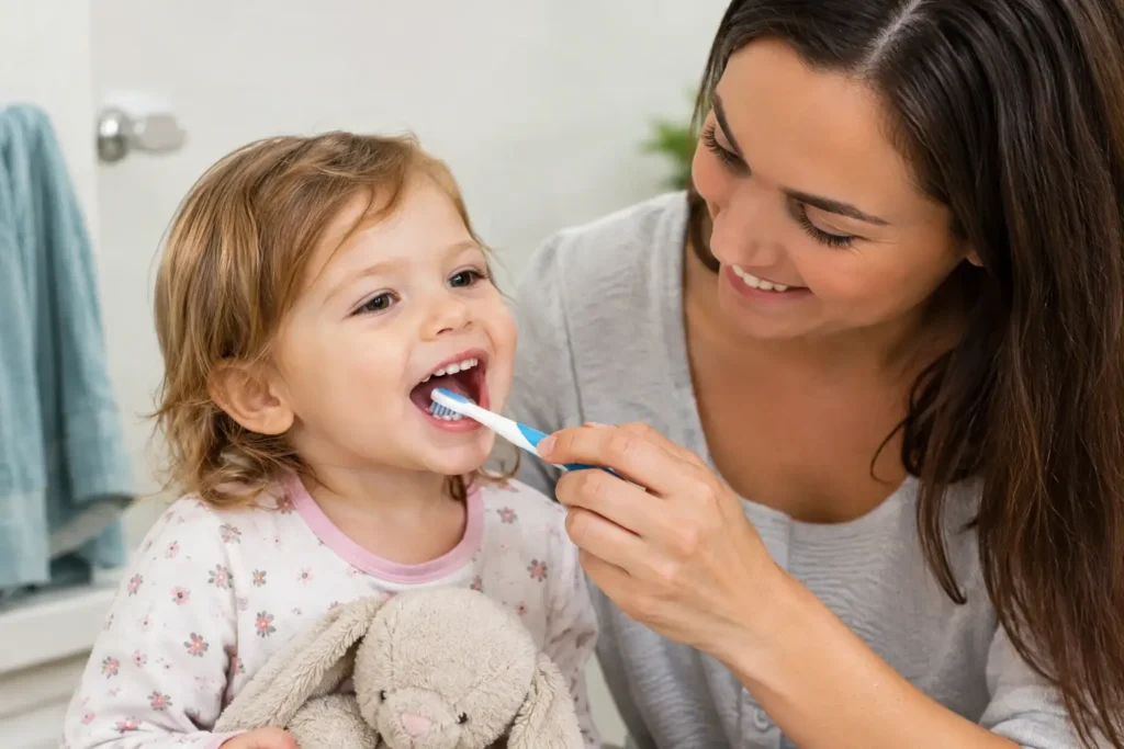 How to Brush Toddler Teeth Without Daily Battles